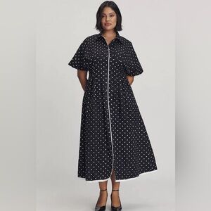 Anthropologie The Eleanor Shirt Dress by Exquisite NWT